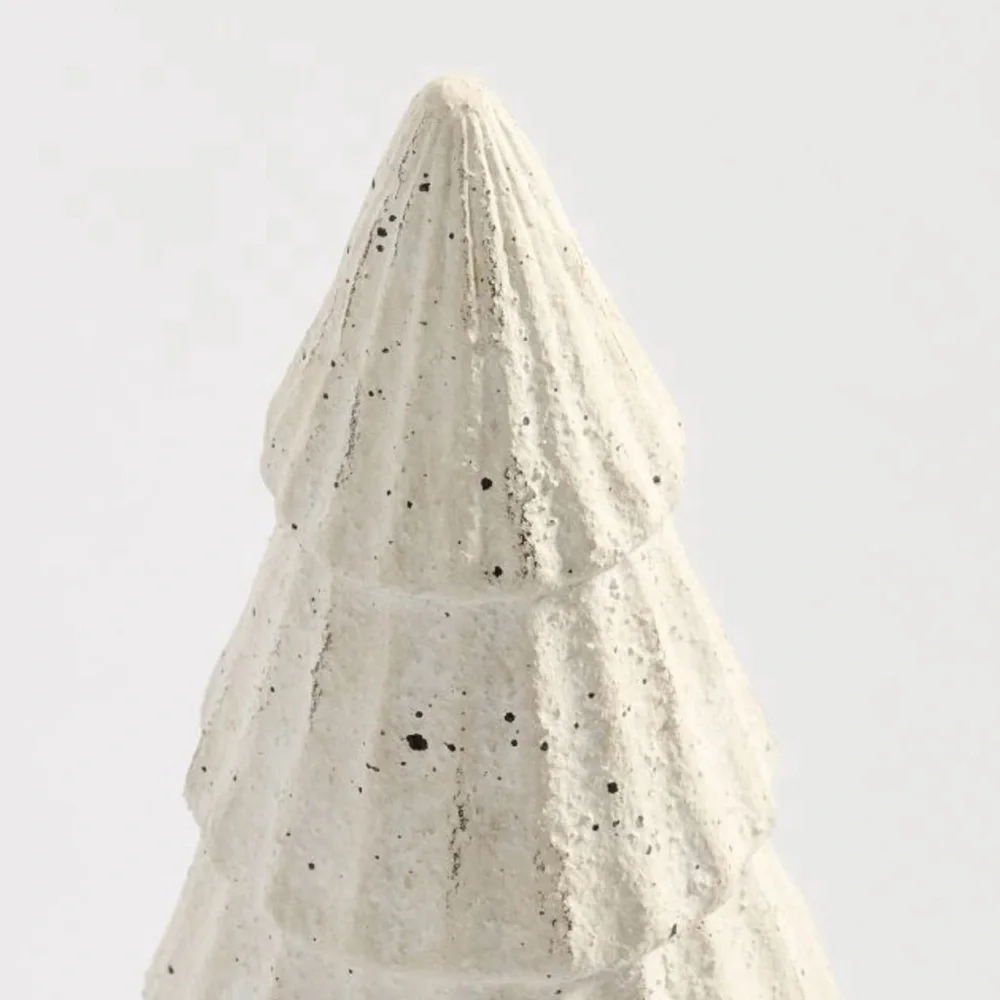 Pottery Barn Artisan Handcrafted Terracotta Medium 14” Christmas Tree NEW IN BOX